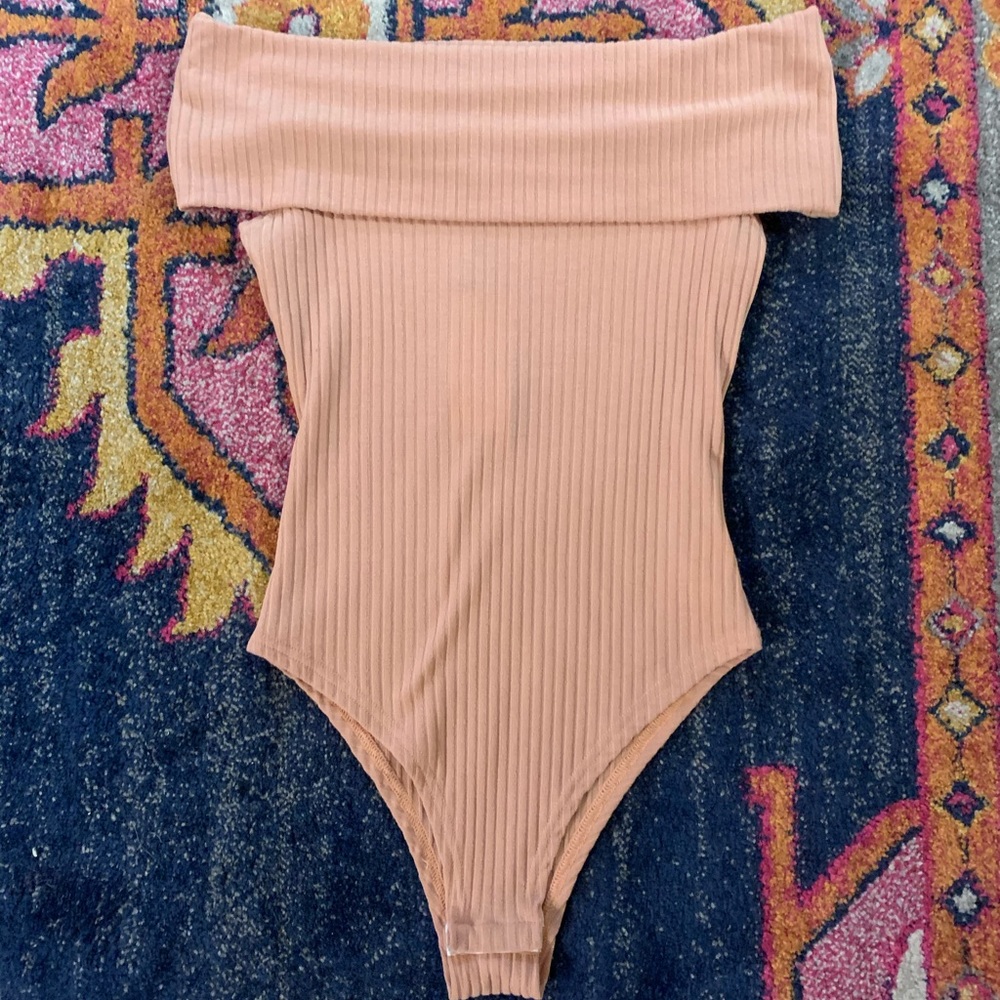 Off the shoulder bodysuit